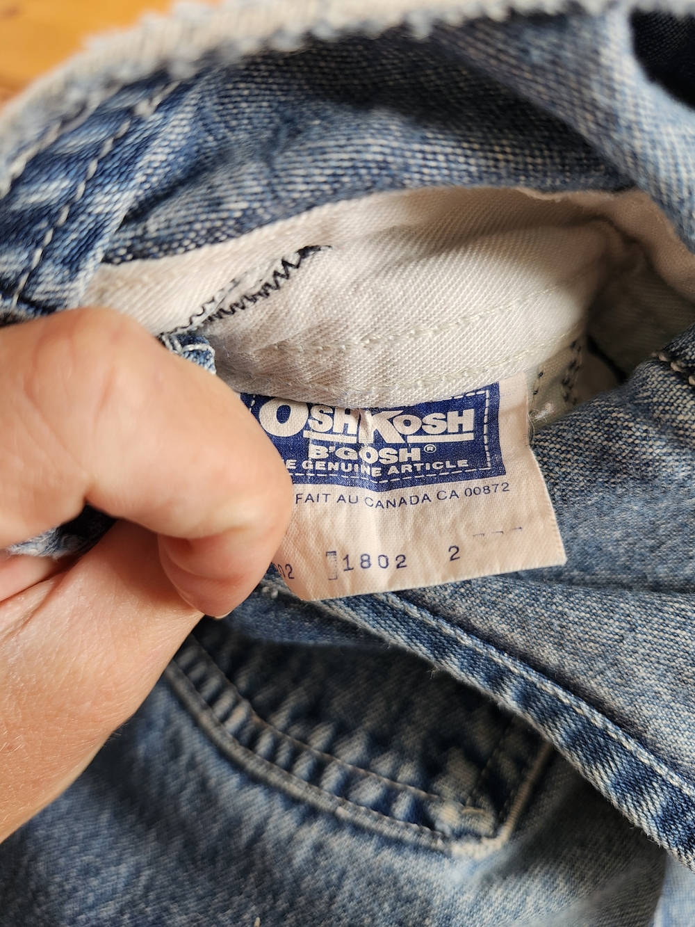 Vintage OshKosh B'gosh Overalls - Picture 3 of 3